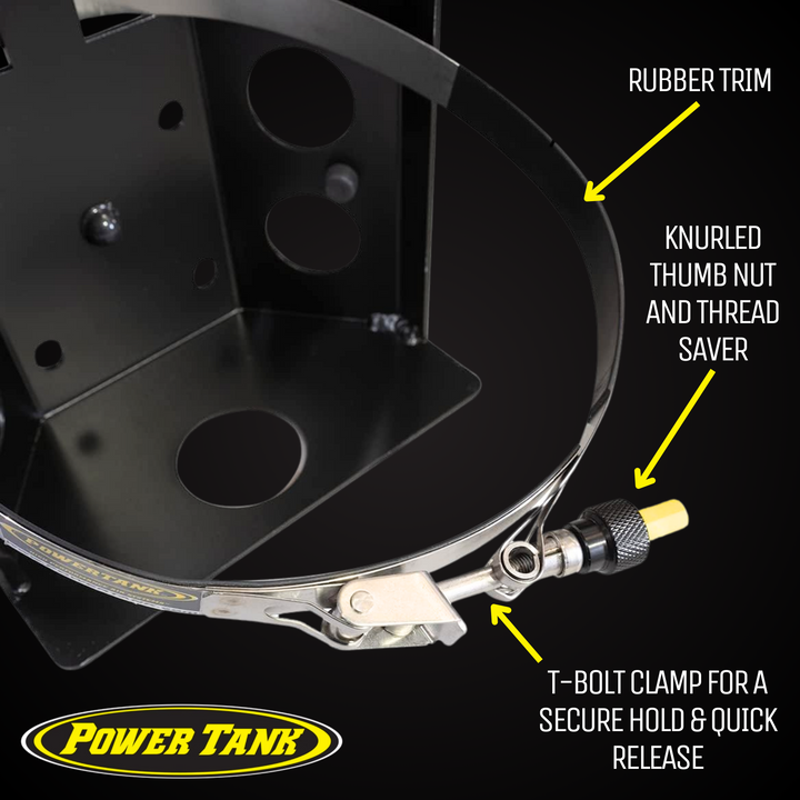 Whitney OG Bracket for 5 lb Steel Propane Tanks