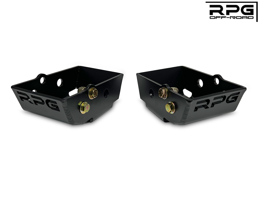 ’21-26 Ford Bronco Rear Lower Shock Guard Kit