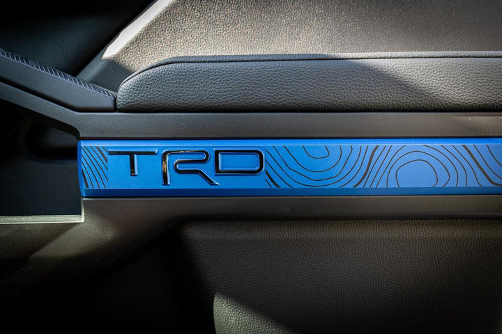 "TRD" Door Line Overlays - 2024+ Tacoma / 2025+ 4Runner