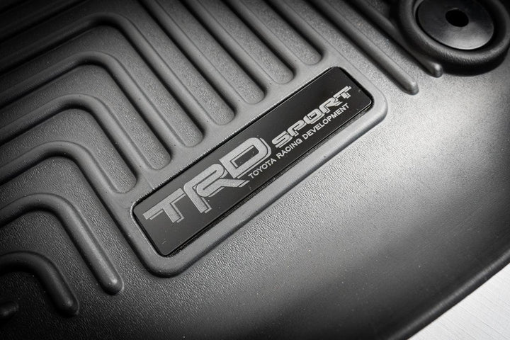 "TRD Sport" Husky Floor Mat Logo (Etched Acrylic) - Universal