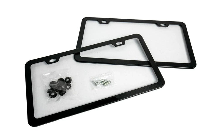 "Land Cruiser" Slim License Plate Frame - Black, Pair