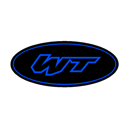 "WT" Rear Oval Emblem Overlays (Printed Series) - 2021-2023 Bronco Wildtrak