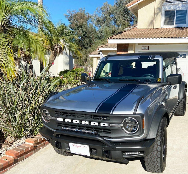 Offset Racing Hood Stripes V1 - 2021+ Bronco