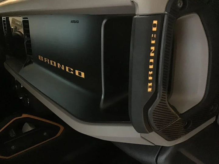 Outer Grab Handle Stripe Overlays (EZ Apply - Standard Series) - 2021+ Bronco