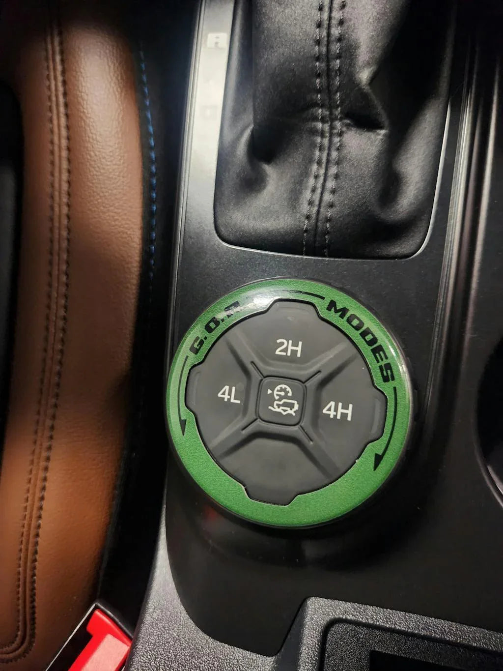 Printed Series GOAT Mode Dial Ring Overlay V2 - 2021+ Bronco