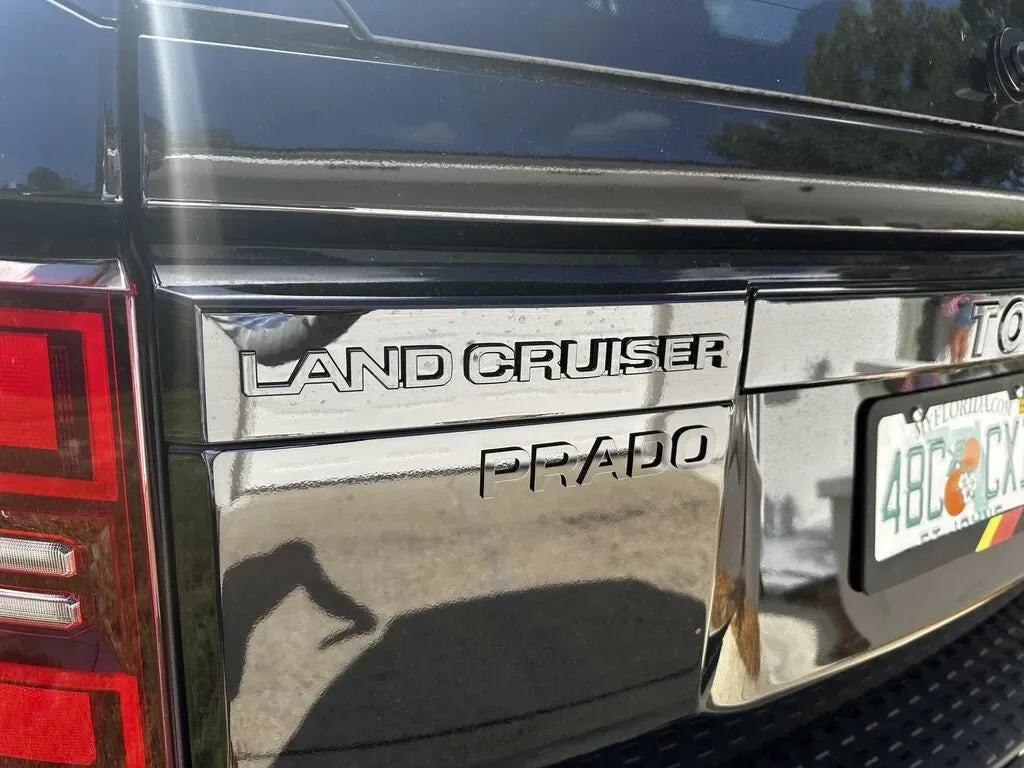 Black Prado Emblem - 2024+ Land Cruiser