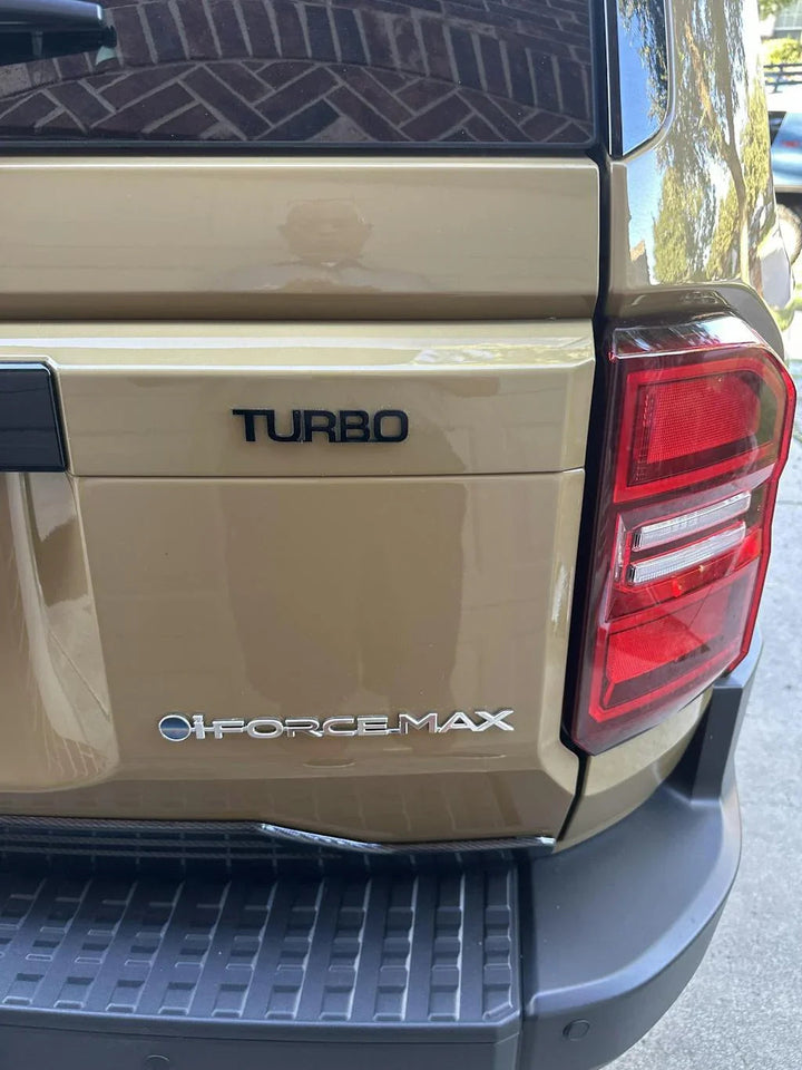 TURBO Acrylic Laser Series Tailgate Badge - 2024+ Land Cruiser / Tacoma / 2025+ 4Runner