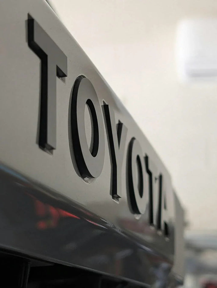 TOYOTA Rear Hatch Liftgate Acrylic Emblem Inlays - 2025+ 4Runner