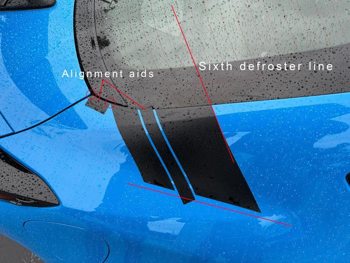 2023 Special Edition Style Rear Stripes fits 2022+ BRZ / GR86