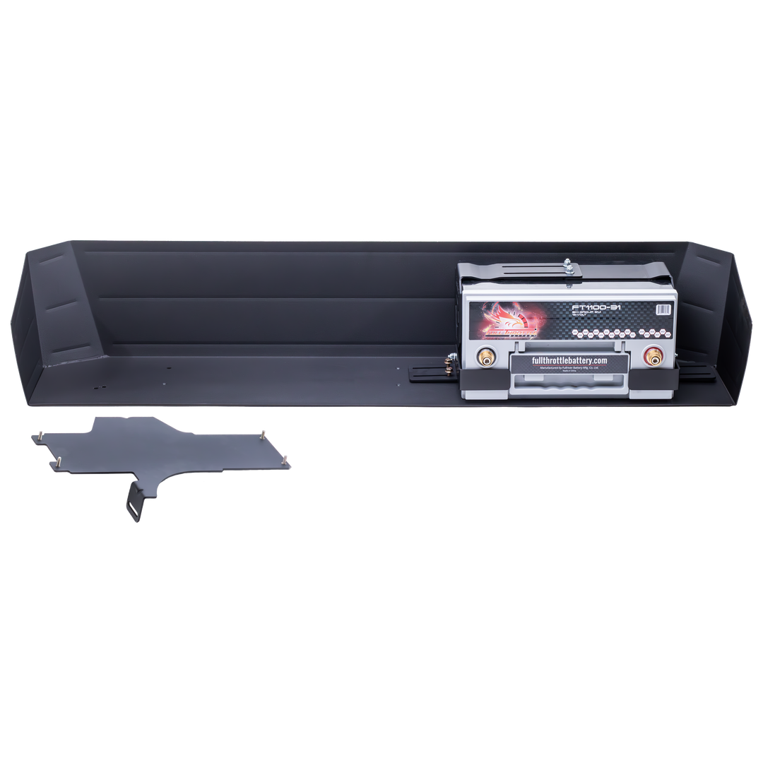 2021+ Diesel Gladiator Dual Battery System - Under Hood