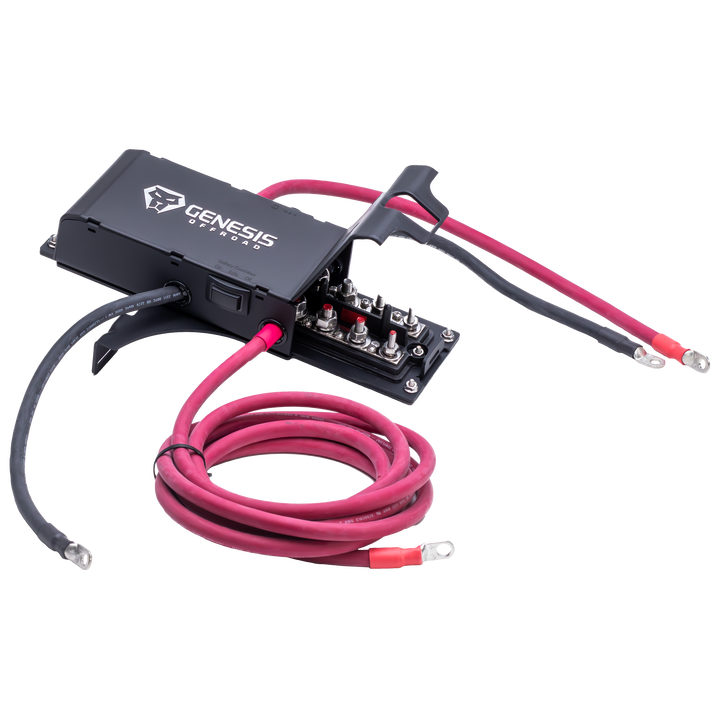 2021+ Diesel Gladiator Dual Battery System - Under Hood