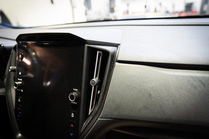 3D Carbon Center AC Vent Outer Trim Overlays - 2022+ WRX