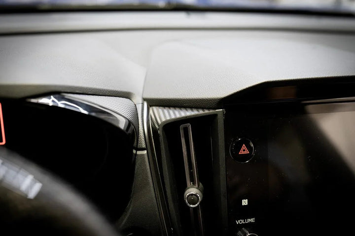 3D Carbon Center AC Vent Outer Trim Overlays - 2022+ WRX