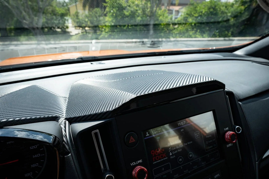 3D Carbon Center Hood Overlay Kit - 2022+ Subaru WRX