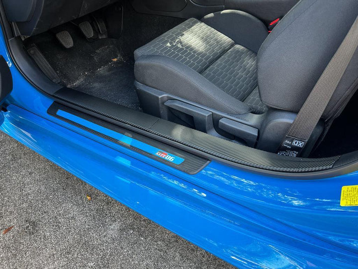 3D Carbon Door Sill Overlay Part 2 (Upper) - 2022 BRZ / GR86