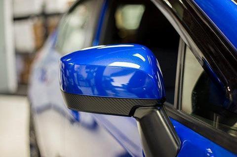 3D Carbon Fiber Lower Mirror Overlays (Pair) - 2015-2021 WRX / STI / 2015-2017 Crosstrek / 2015-2016 Impreza