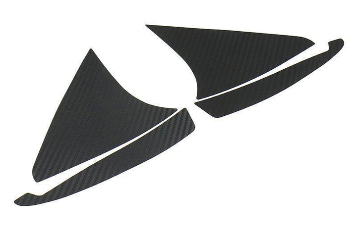 3D Carbon Inner Door Window Triangle Trim Overlays - 2020+ Supra