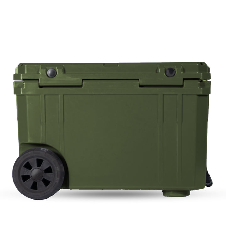 55QT Rolling Rugged Cooler