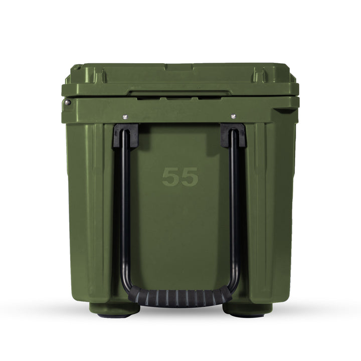 55QT Rolling Rugged Cooler