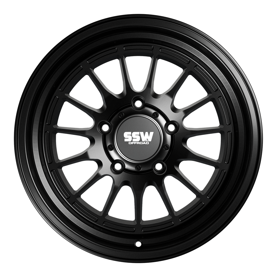 Dakar / Matte Black / 17x9.0 +0 (5 Lug)