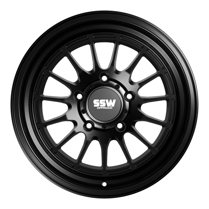 Dakar / Matte Black / 17x9.0 +0 (5 Lug)