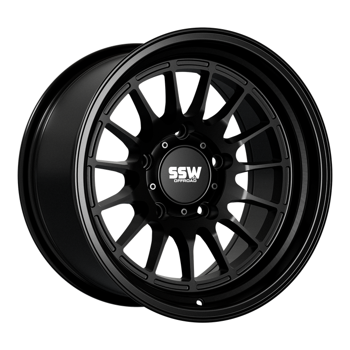 Dakar / Matte Black / 17x9.0 +0 (5 Lug)