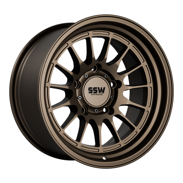 Dakar / Matte Bronze / 17x9.0 +0 (5 Lug)
