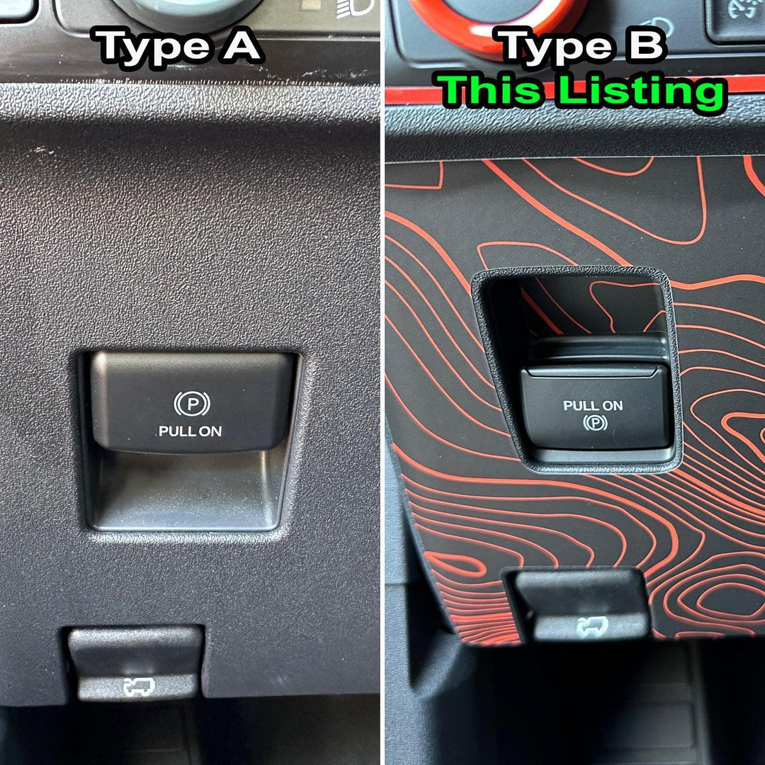 Topo Understeering Panel Overlay (Printed Series) - 2023+ Bronco (Type B)