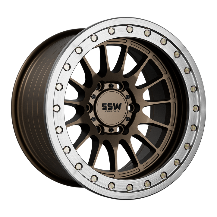 Beadlock Dakar / Matte Bronze / 17x9.0 -25