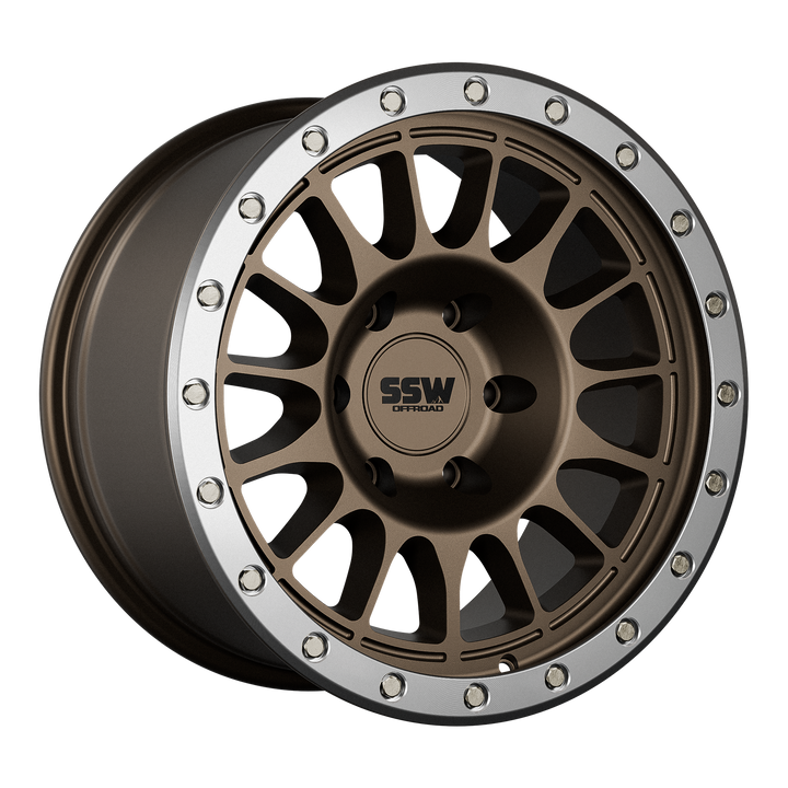 Dakar Evo / Matte Bronze / 17x9.0 +25