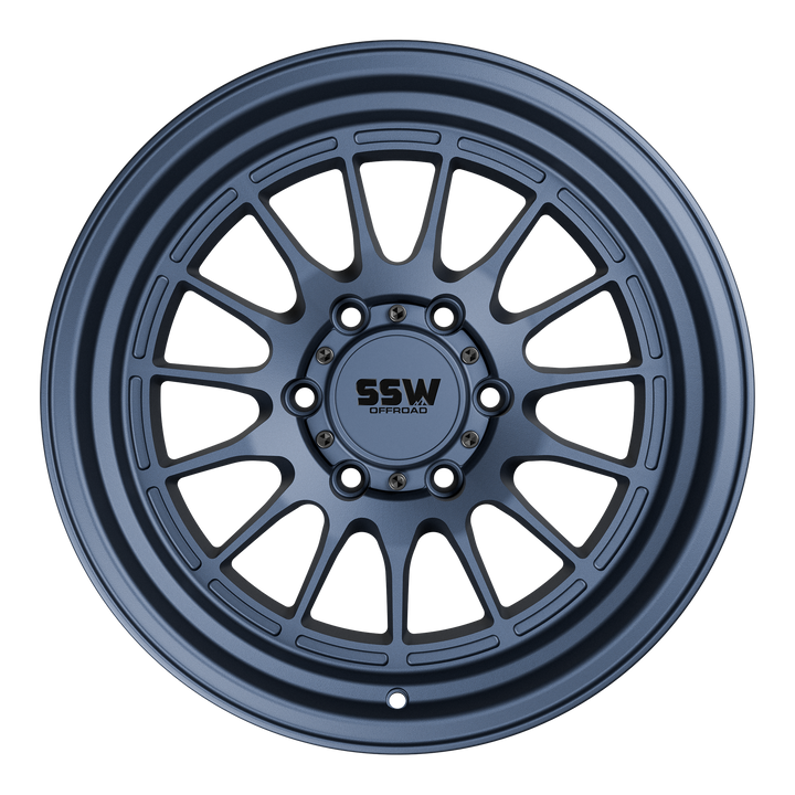 Dakar / Matte Blue / 17x9.0 +0