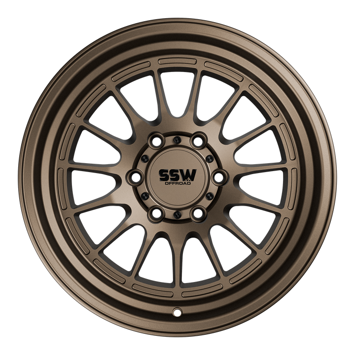 Dakar / Matte Bronze / 17X9.0 -25