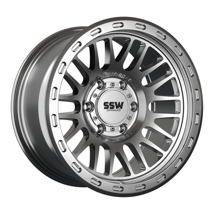 Griffon / Machined Silver / 17x9.0 -25