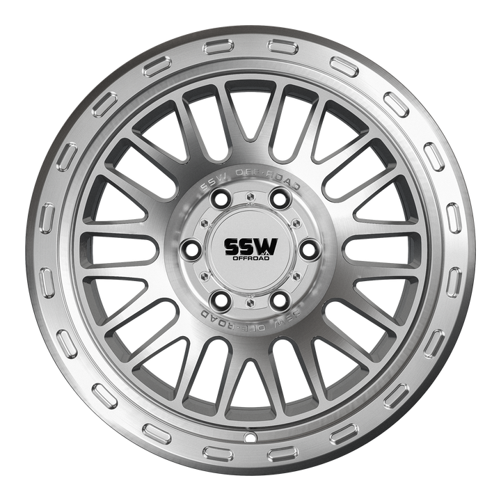 Griffon / Machined Silver / 17x9.0 -25