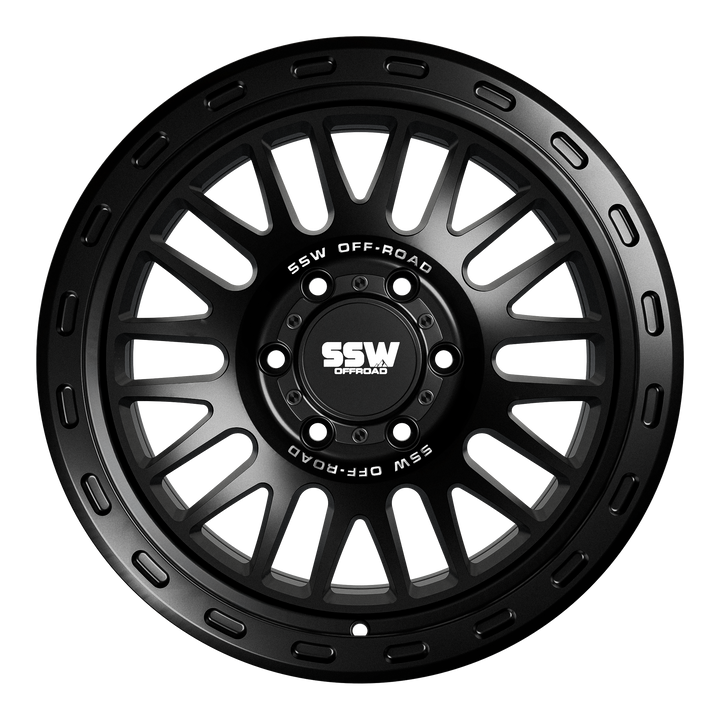 Griffon / Matte Black / 17x9.0 -25