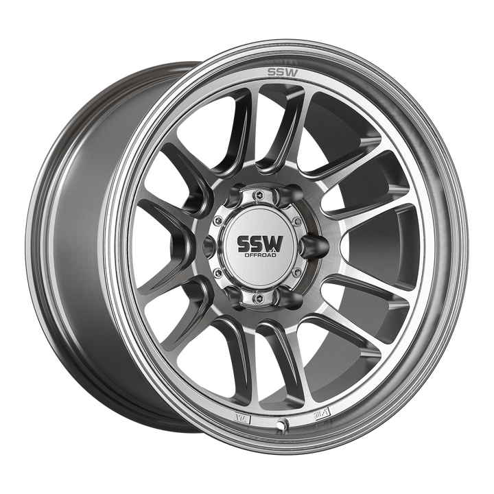 Raptor / Machined Silver / 17X9.0 -12