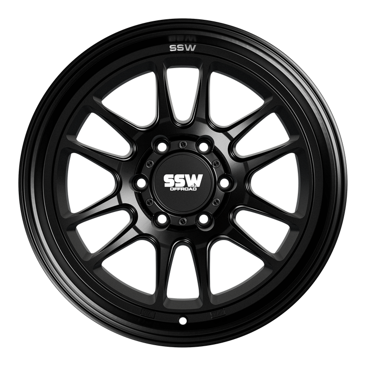 Raptor / Matte Black / 17X9.0 -12