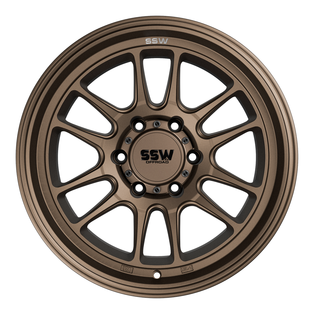 Raptor / Matte Bronze / 17X9.0 -12