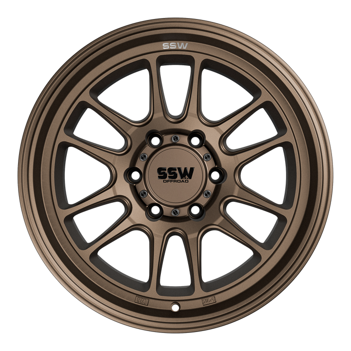 Raptor / Matte Bronze / 17X9.0 -12