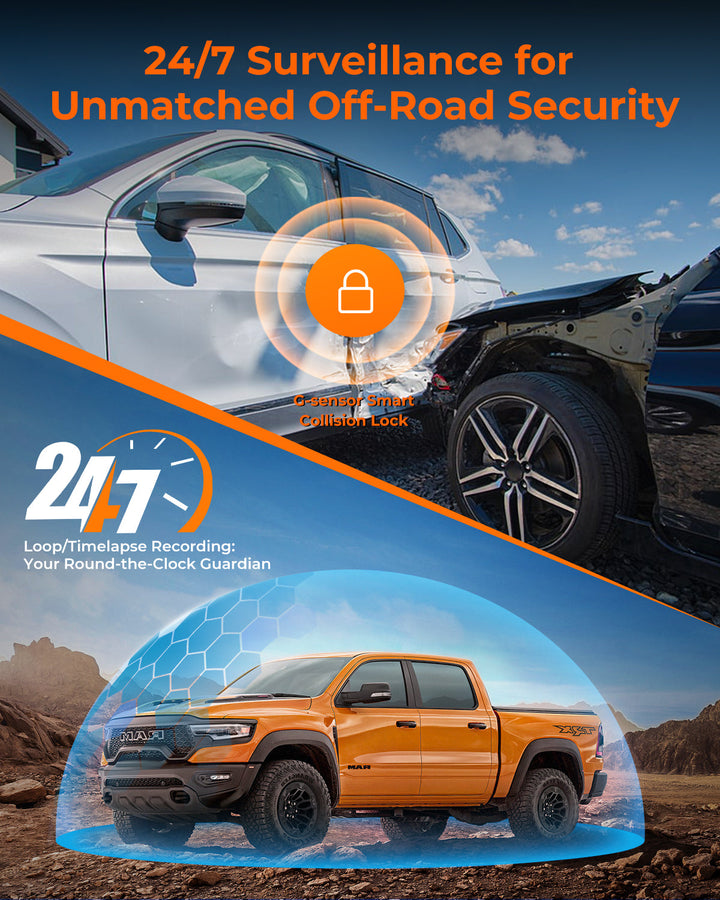 The Legend 2ch Waterproof Mirror DVR Switching System with 8-Gang in-Car Power Solid-State Switch Control Box