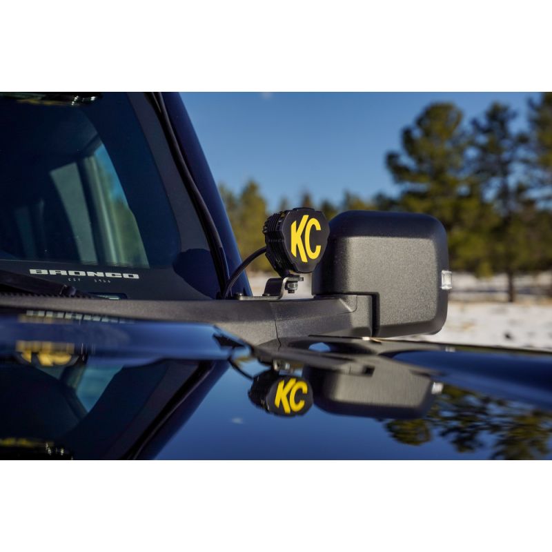 Bracket Set - Ditch Light Mounts - Pair - for 21+ Ford Bronco
