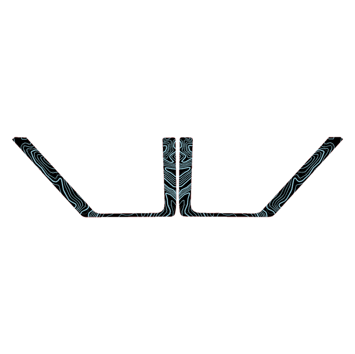 Topo Front Door Net Trim Overlay Kit (Printed Series) - 2021+ Bronco