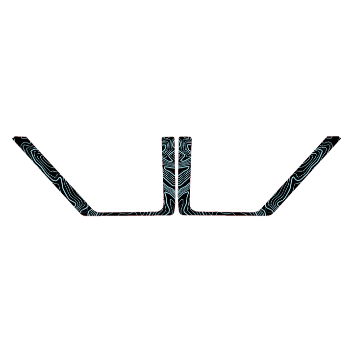 Topo Rear Door Net Trim Overlay Kit (Printed Series) - 2021+ Bronco