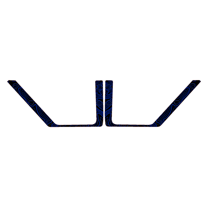 Topo Front Door Net Trim Overlay Kit (Printed Series) - 2021+ Bronco