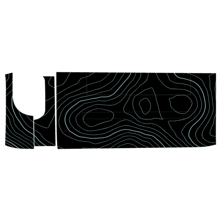 Topo 3 Piece Dash Kit (Printed Series) - 2021+ Bronco