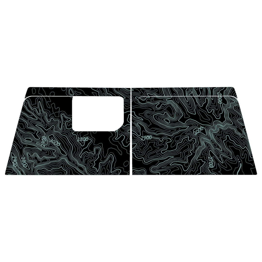 Topo Cargo Area Overlay Kit Part 1 (Printed Series) - 2021+ Bronco 4 Door