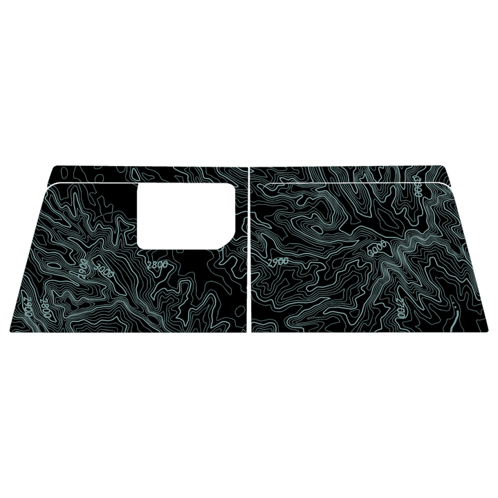 Topo Cargo Area Overlay Kit Part 1 (Printed Series) - 2021+ Bronco 4 Door