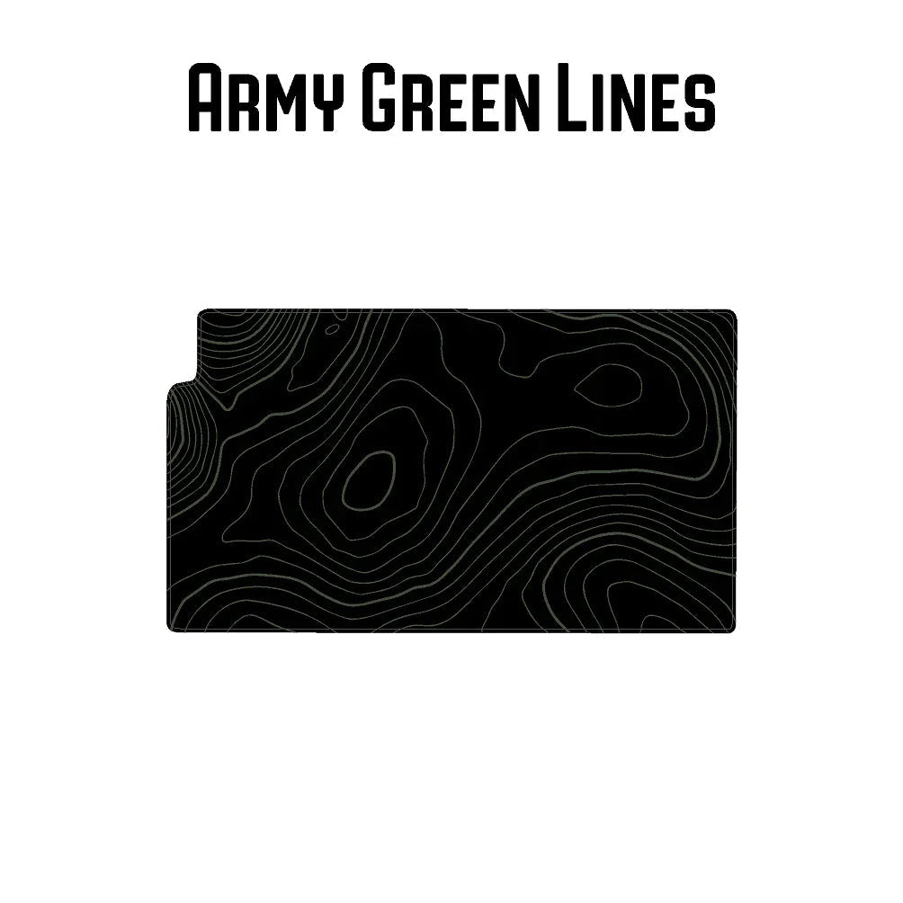 Driver Side Fuse Box Topographic Overlay - 2024+ Land Cruiser / 2025+ 4Runner