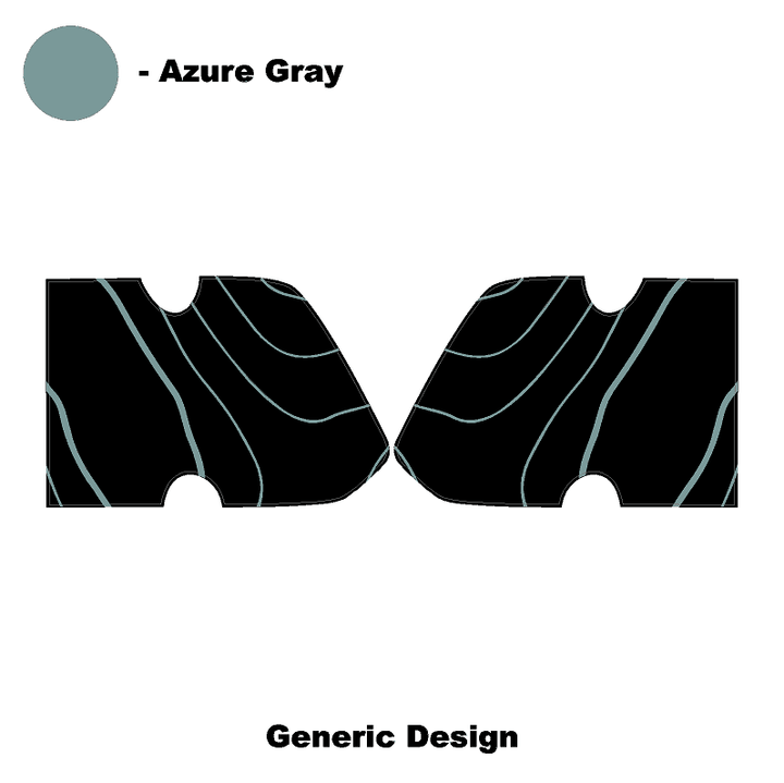 Interior Door Cup Protector Kit - 2021+ Bronco