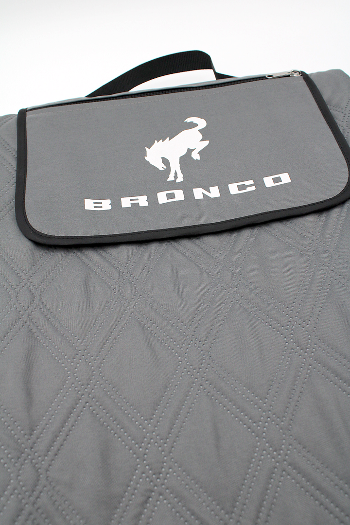 Bronco 72 In x 60 In Woven Water-Resistant Utility Blanket
